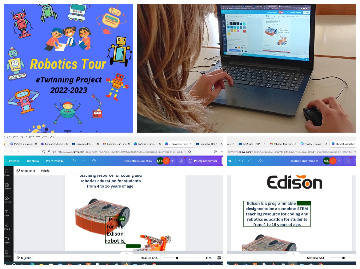 Educational Robotics - Canva posters